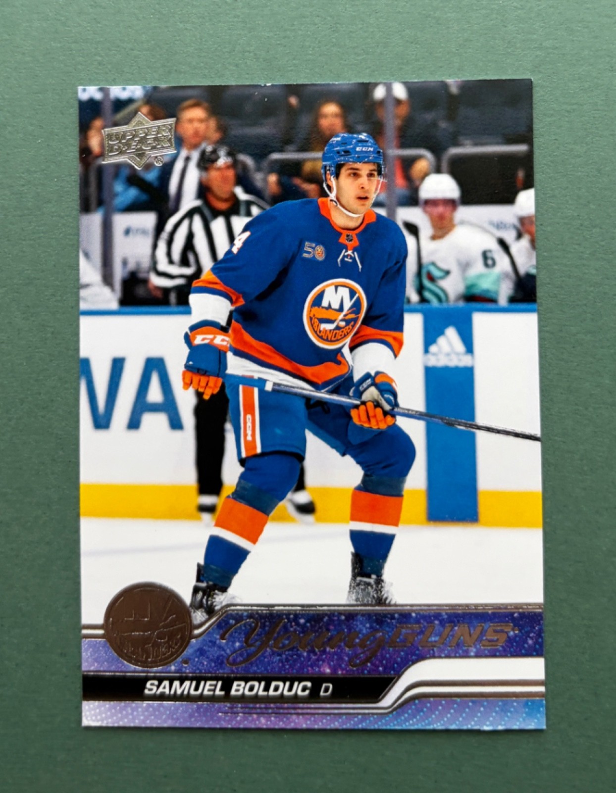 2023-24 Upper Deck Hockey Samuel Bolduc Young Guns #209 Rookie RC