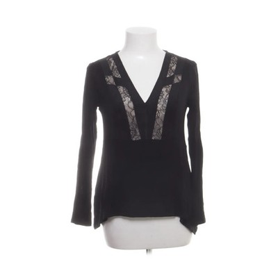 Bcbgmaxazria, Top, Größe: XS, Schwarz, Elasthan/Nylon/Polyester/Viskose #uBk
