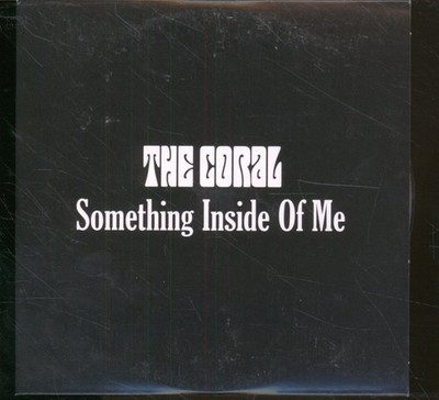 Coral Something Inside of Me CD UK Deltasonic 2005 promo CD in card sleeve