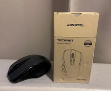 TECKNET Wireless Mouse 2.4G Silent USB A BT 6 Buttons, Wide Compatibility