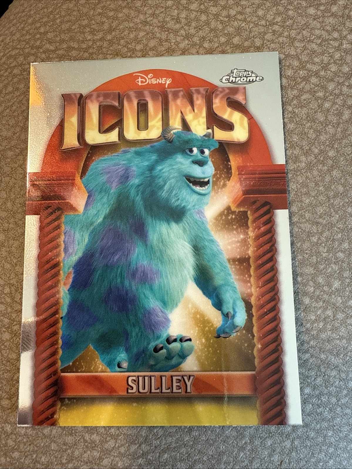 Sulley 2025 Topps Chrome Disney #DI-20 Disney Icons Price Guide