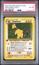 2001 POKEMON NEO REVELATION 1ST EDITION #1 AMPHAROS-HOLO PSA 6 on eBay