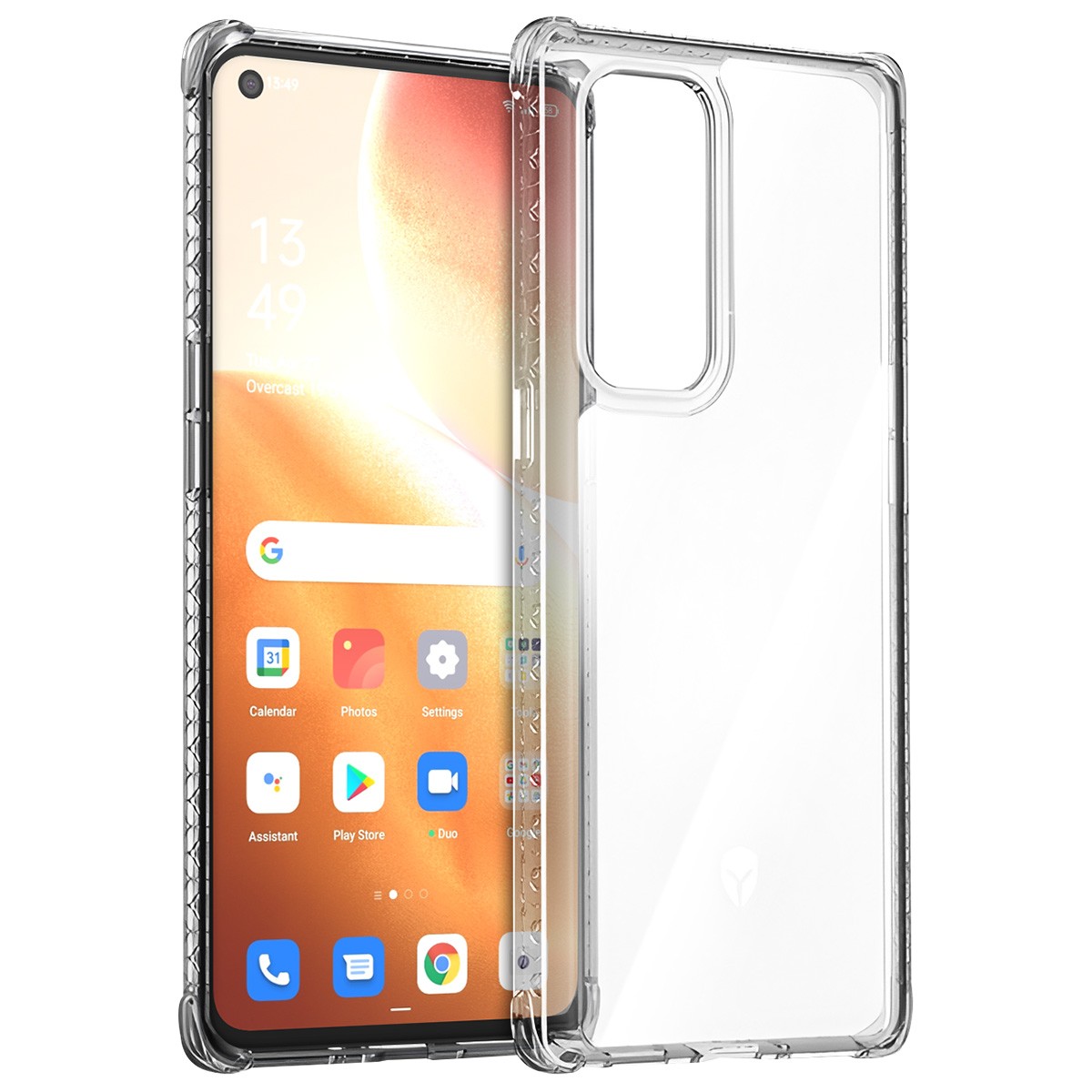 Coque Force Case Air transparente pour Oppo Find X3 Lite - 2