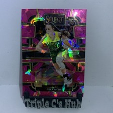 2024 Panini Select WNBA Nika Muhl Rookie RC #27 PINK ICE PRIZM Storm