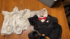 Build A Bear Tuxedo and Wedding Dress