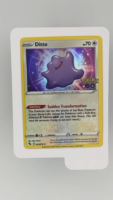 2022 Pokemon Pokemon GO Ditto 053/078