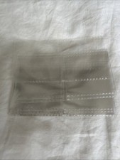 Lot Of 8 X Double Pocket Coin Sleeves Collectors 2Inch Clear Plastic Coin Hold