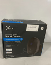 GE Cync Outdoor wired Smart Camera Security Camera Alexa Google