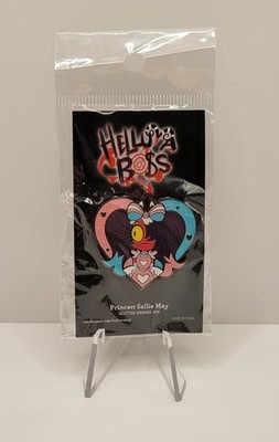 Helluva Boss Hell's Belles Princess Sallie May Glitter Enamel Pin Vivziepop