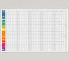 Dry Erase Wall Calendar 2026, 27X39 In, Double-Sided Yearly Planner