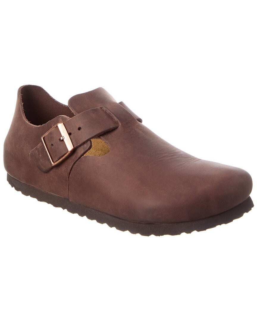 BIRKENSTOCK London ブラウン 39 Birkenstock London Oiled Leather Clog Women's | eBay