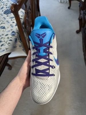 Nike Kobe 11 XI Draft Day Size 13 White Purple Blue Mens Shoe