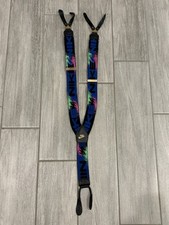 Vintage NIKE Suspenders Leather Back Patch Limited Edition ACG Nike Air Rare 