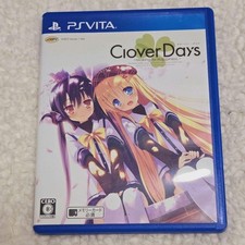 Clover Day's PSV PlayStaion Vita Used Japanese ver with Case good condition image