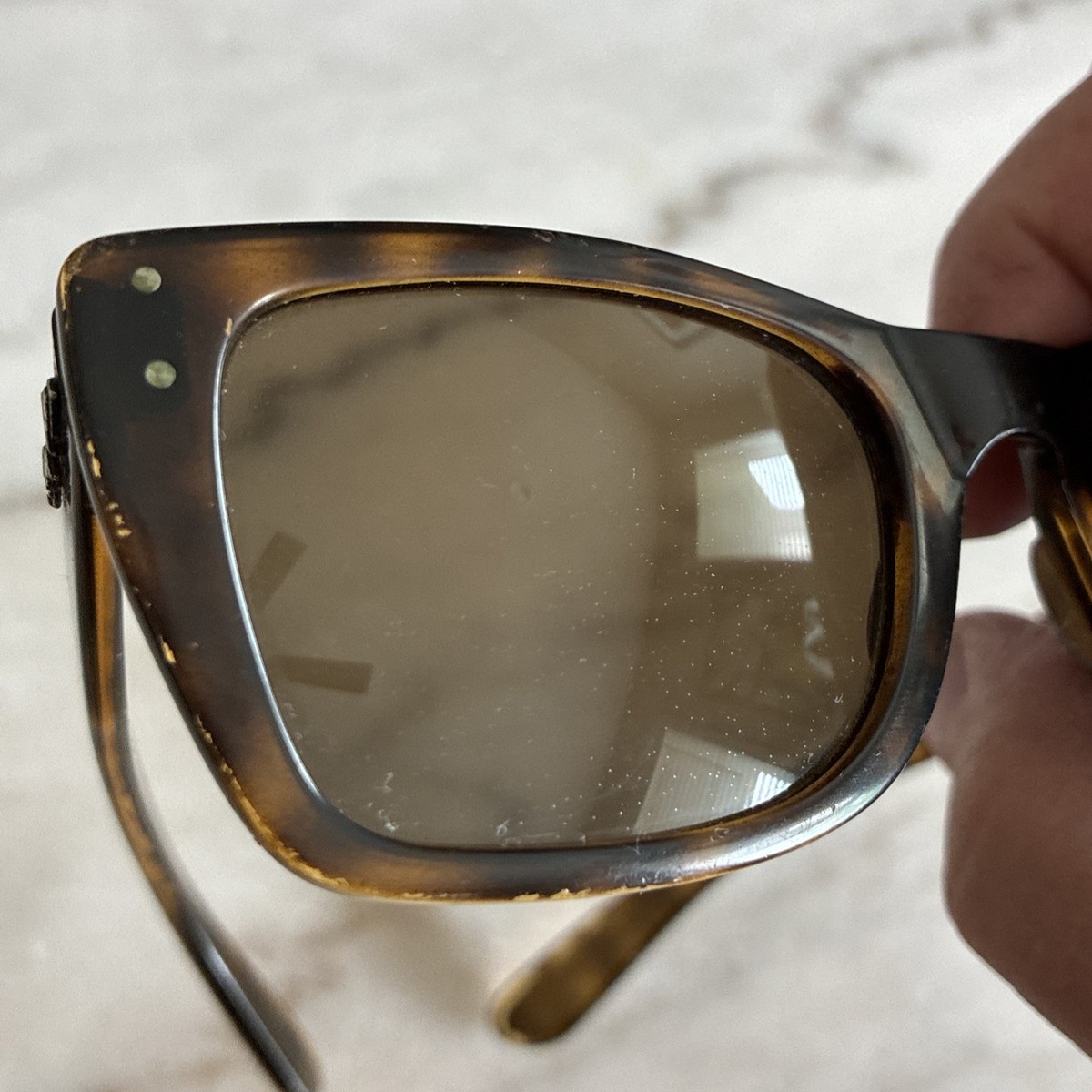 Ray-Ban RB 4148 Caribbean Vintage square sunglasses Tortoise Shell