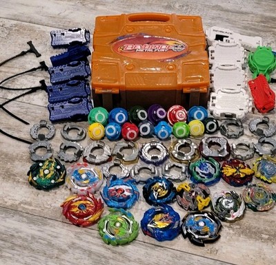 Beyblade Burst Evolution & Turbo Collection - Launchers, Layers, Discs & Case
