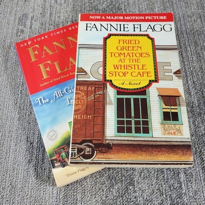 Fannie Flagg 2 Book Lot Fried Green Tomatoes All-Girl Filling Station Paperback