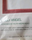 Sunset "Holly Angel" 18306 No Count Cross Stitch Kit  Ruth Morehead 8" x 10" NOS — photo 4