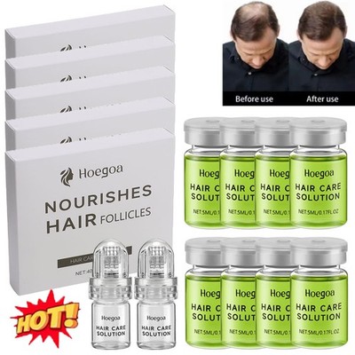 8-40Pcs MICRONEEDLE Hair Regrowth System, Advanced Hair Treatment Ginseng Serum
