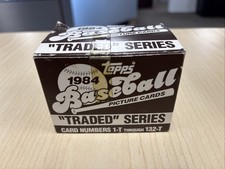 1984 Topps  Baseball Factory Traded Set Complete