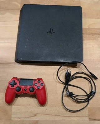Sony PlayStation 4 Slim 500 Go Console - Noir - Photo 1/4