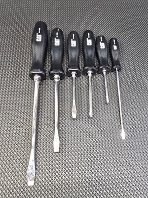Caterpillar Cat Tools USA By Snapon 6pc Screwdriver Set 162-7804