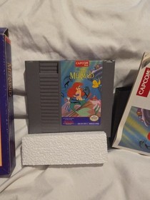 Little Mermaid (Nintendo NES) Complete in Box CIB Rare 