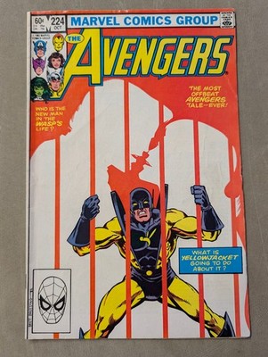 Avengers #224, Marvel Comics, October 1982.