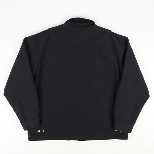 Vintage GAP Y2K 2000 Full Zip Steppfutter Basic Jacke Herren XXL schwarz - Bild 5 von 10