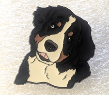 Bernese Mountain Dog Enamel Alloy Tie Tac Lapel Pin Brooch Jewelry