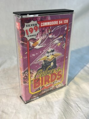 Galaxi Galax-i Birds Commodore 64 + 128 Computerspiel, Cassette Firebird