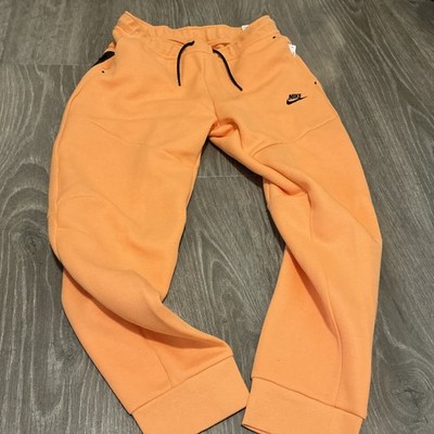 Nike Sportswear Tech Fleece Joggers Orange HV5869-833 Kids Size: XL NWT