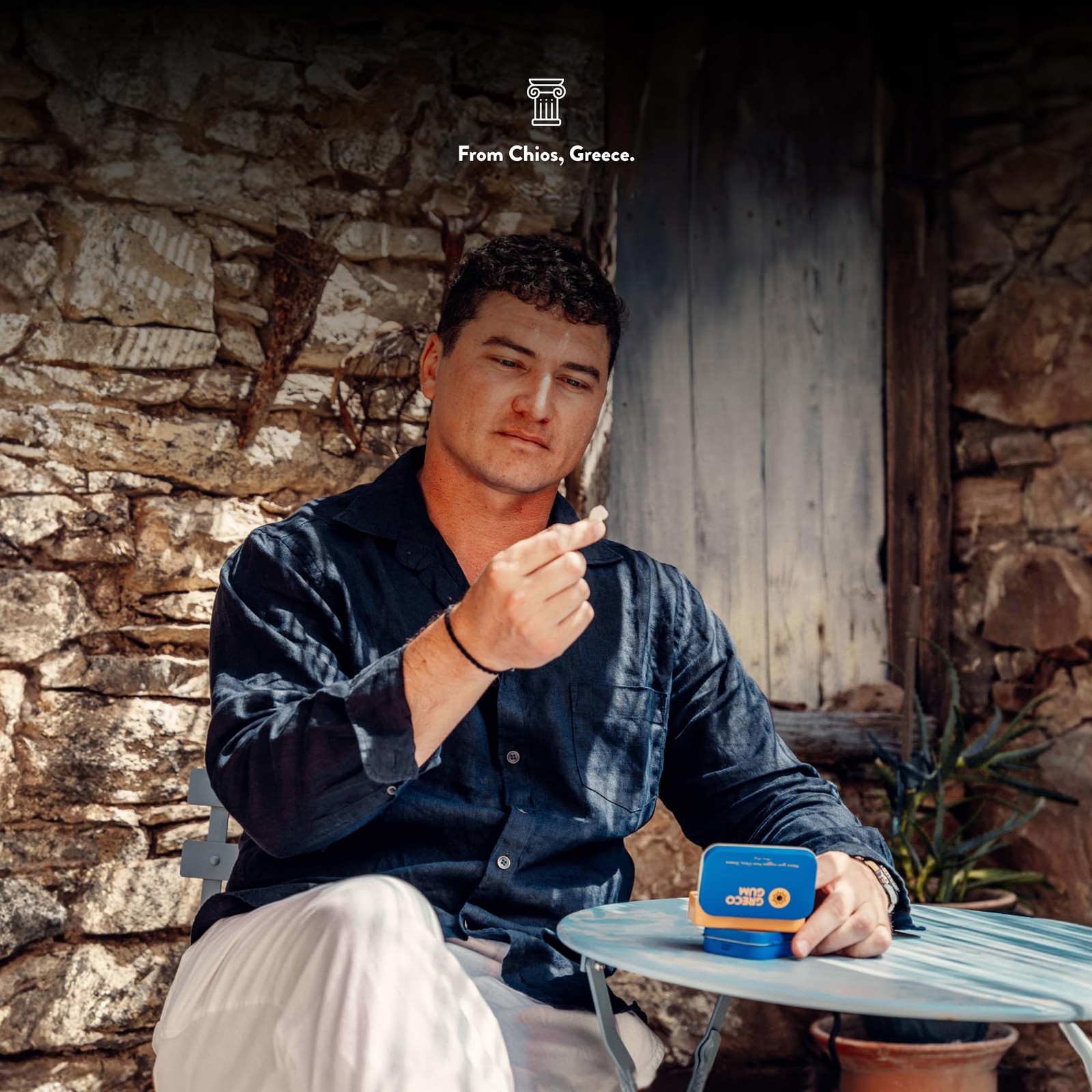 - Mastic Gum Droplets – Small Pieces Hard Chewing Gum for Jawline Training, D...