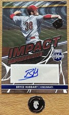 Bryce Hubbart 2023 Panini Elite Extra Edition Impact Impressions Auto #II-BHB