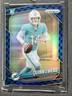 2025 Panini Prizm - Rookies Quinn Ewers #307 Black & Blue Checker Prizm (RC)