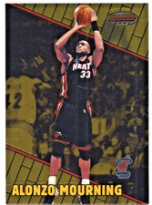 ALONZO MOURNING 1999-00 Bowman's Best Base #15 Miami Heat Basketball Card