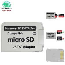Innovative SD2Vita 5.0 Memory Card Adapter for PS Vita - Compact  Efficient