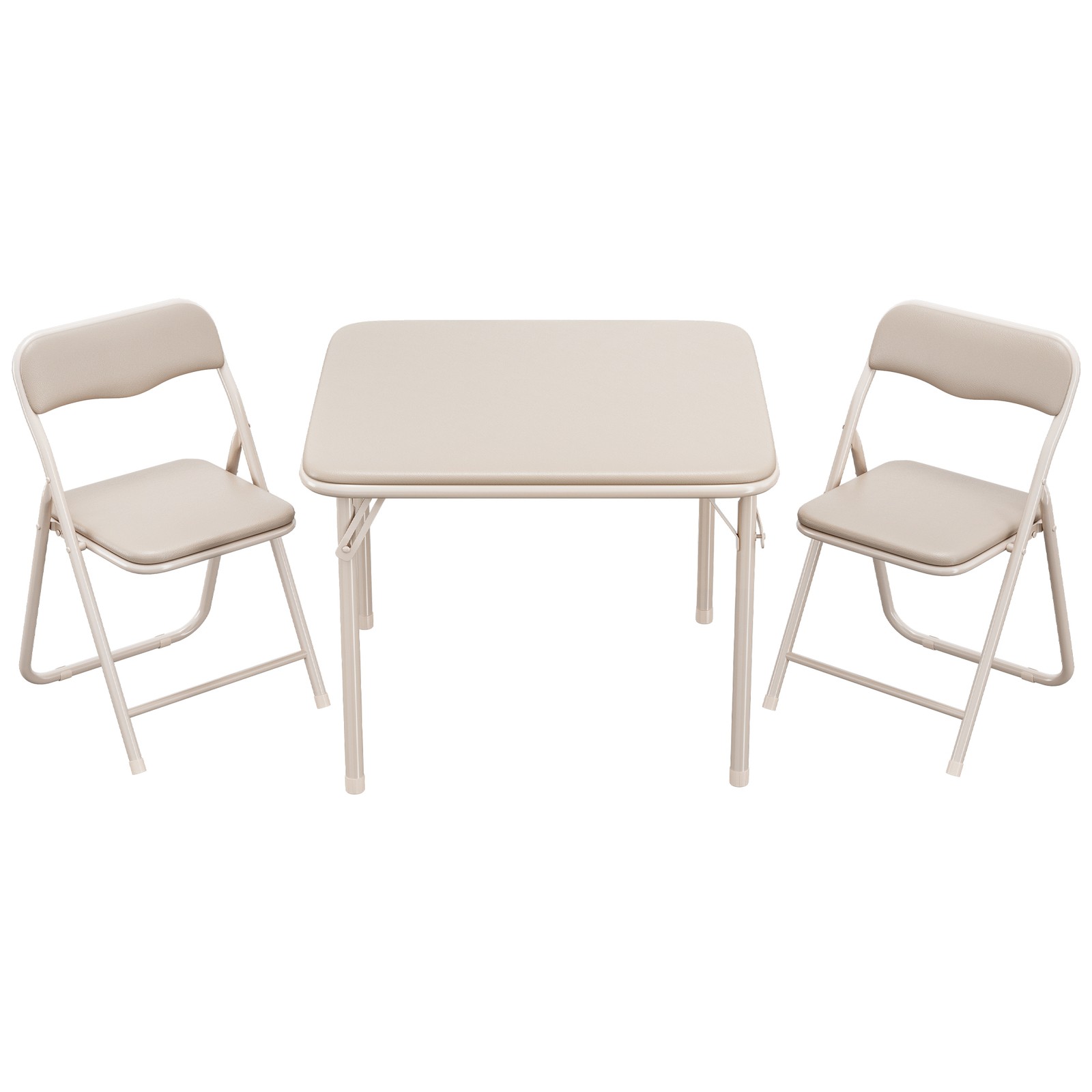 Kids Folding Table and Chairs Set Suitable for Kids' Eating  Reading Studying