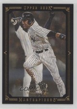 2008 Upper Deck Masterpieces Black Paper Framed Derek Jeter #109 HOF l5x