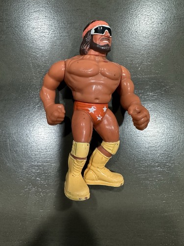 Macho Man Randy Savage 1990 WWF Wrestling Hasbro F...