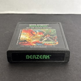 Berzerk (Atari 2600, 1982) Authentic Cartridge Only Tested Working