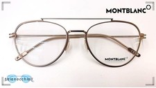MONTBLANC OCCHIALE DA VISTA 01O DORATO SATINATO ULTRALEGGERO