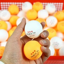 10 PCS Huieson New ABS Plastic Table Tennis Balls 3 Star 2.8g 40 mm Ping Pong Ba