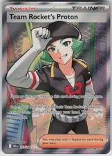 Pokemon Team Rocket's Proton 227/182 Destined Rivals Ultra Rare NM