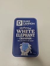 Duke Cannon Supply Big Ass Brick Of Soap + Tin White Elephant Champion 10oz New