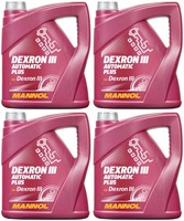16L Mannol 8206 Automatic Plus ATF Dexron III AutomatikgetriebeöL 4X4L