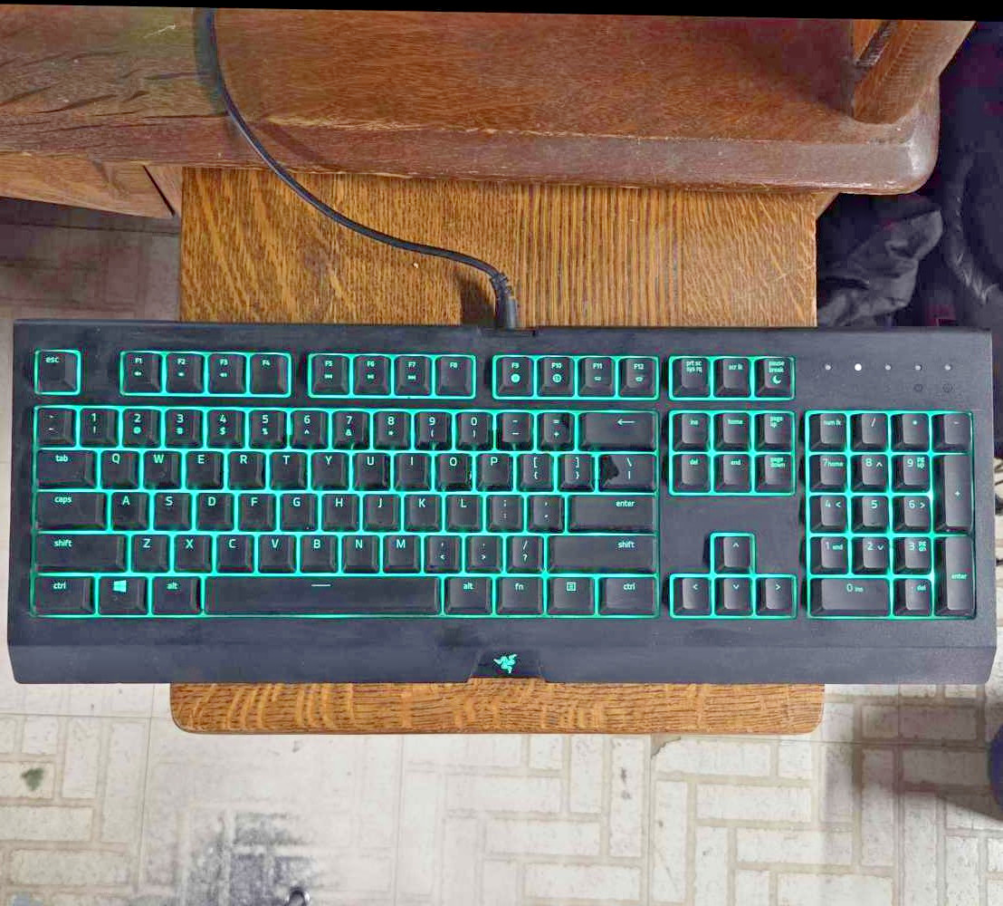 Tested Razer Cynosa Chroma RZ03-0226 USB Wired RGB Gaming Ke