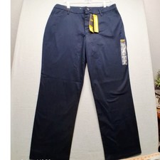 NWT Lee Women Straight Leg All Day Mid Rise Size 16 Short Black