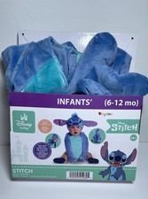 New Infant 6-12 Months Disney Stitch Baby Halloween Costume
