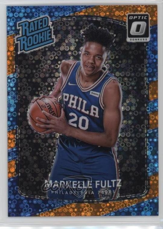 2017 Donruss Optic Rated Rookie Fast Break Orange Prizm /193 Markelle Fultz 0x6p